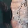 Vintage 10 String Rosewood Lyre Harp Image 4