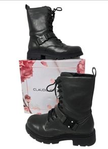 Claudia Ghizzani Ladies Combat Boots - Eu41 Uk7.5