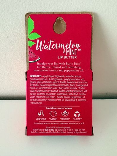 Burts Bees Lip Balm