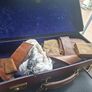 Vintage 1930's British Military Brown Leather Victor/Cheney Case  with Military items Image 2