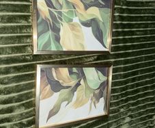 2 Framed Photos