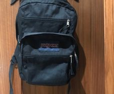 Jansport Big student school bag -black