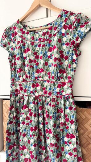 Seasalt Cornwall Floral Cotton Dress Size 10