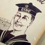 Irish navy recruitment poster tin metal sign Image 5
