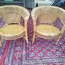 Vintage Ratan Tub Chairs Image 2