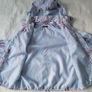 H&M Frozen Girl's light jacket/raincoat, size: 6-7 Image 4