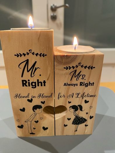 Wedding candle holders