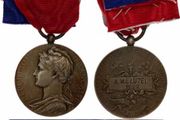 III Republic of France Medal  Medaille de honneur du travail 20 ans AU