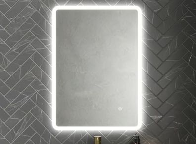 Led mirror with Demister 700 x 500