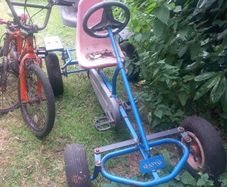 gocart and selection  of bicycles