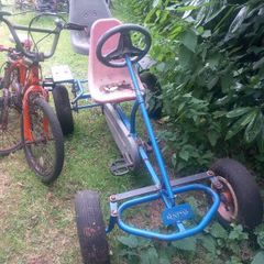 gocart and selection  of bicycles