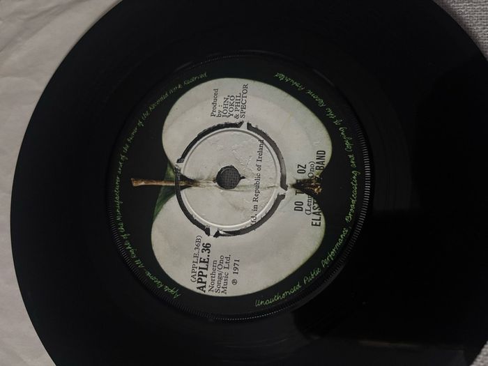 Bill Elliott And The Plastic Oz Band Vinyl single , Irish pressing