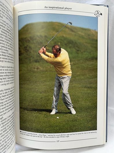 Christy O'Connor Snr SIGNED autobiography Golf Legend