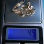 Vintage 1950s Sterling Silver Mexico Screw Back Earrings 4,5g Image 8