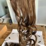 Hair Extensions in Chocolate Brown Image 3