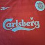 Liverpool Jersey. Official Reebok Home Jersey From Season 1998/2000. Authentic Original From 1998. Not A Modern Day Remake. Image 4