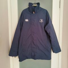 Vintage Canterbury Leinster Rugby bench jacket from the early 2000s