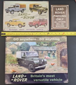 Land Rover memorabilia