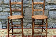 A Pair of Early Victorian Correction Chairs.