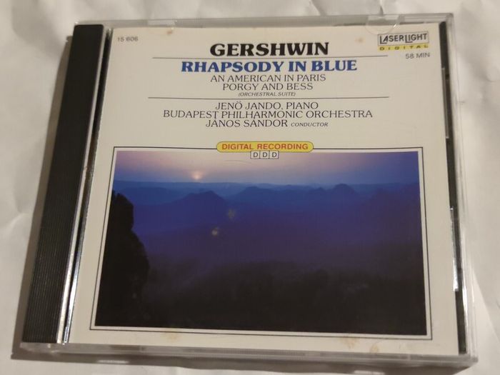 Gershwin Rhapsody in Blue Cd
