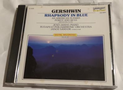 Gershwin Rhapsody in Blue Cd