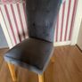 Chair Grey Velet (Brand New with Tags) Image 5