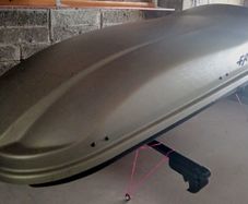 Roof box + roof bars