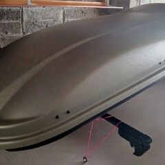 Roof box + roof bars