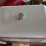The pastel blue Swan Retro Bread Bin Image 2