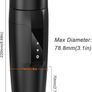 12V 350ml Electric Kettle with 40 100C Temperature Adjustable, Portable Coffee Warmer, Mini 304 Stainless Steel Liner Water Heating Mug, 80W Electric Travel Cup Bottle, Leak-proof Image 7