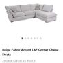 Cornor Sofa plus large storage foot stool Image 3