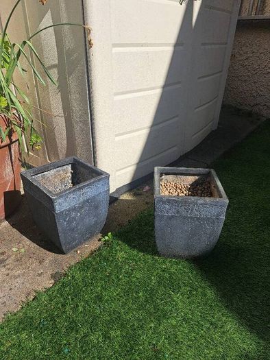 10 garden pots and plants inc