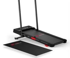 Foldable Walking Pad with Handrail