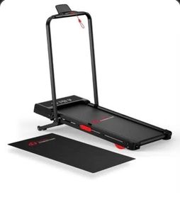 Foldable Walking Pad with Handrail