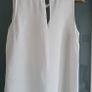 ZAPA Paris white layered embellished neck Sz 12 Image 2