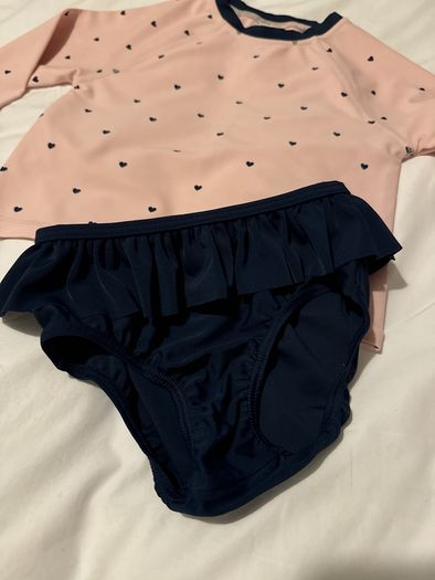 Baby girl swim set 12-24 m