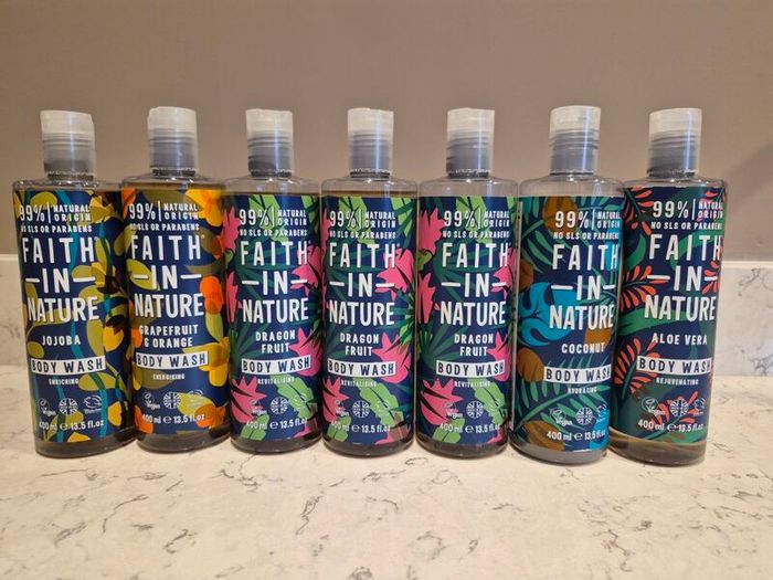 Faith in Nature Shampoo, Conditioner & Body Wash