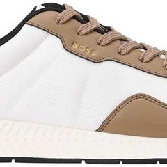 HUGO BOSS Men's Titanium_Runn Sneakers in Hugo Boss colours EU 43, UK 9, US 10