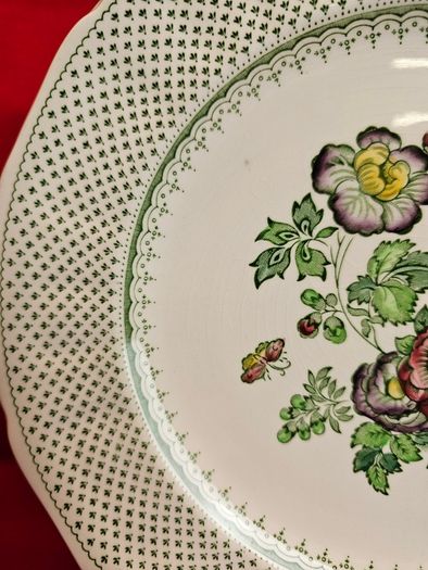 Vintage Masons Ironstone Paynsley Plates - England, 1950s-1970s