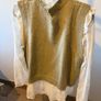 NEW Next Knit Vest Textured Blouse Size UK 18 Image 4