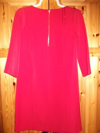Long Sleeve Red Dress
