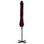 Cantilever Umbrella with Aluminium Pole Red 300 cm Image 4