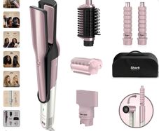 Shark Glam Ceramic & Air Styling and Drying System with FrizzFighter  Pink HD6051SUKPK