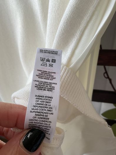 jumper bnwt savida cream pleated back jumper size medium