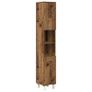 3 Piece Bathroom Furniture Set Old Wood Image 7
