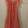 Pale pink net Girls dress age 6-7 Image 8
