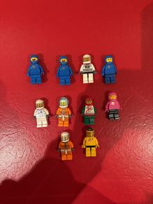lego astronaut Lego movie minifigures x 10