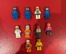 lego astronaut Lego movie minifigures x 10