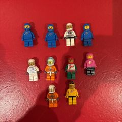 lego astronaut Lego movie minifigures x 10