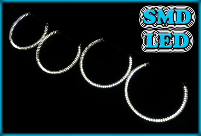 Smd Led Angel Eyes - Bmw E90, E36, E46, E90, E91, E92, E93, Z4; Ford Mondeo; Vw Golf Mk4, Golf Mk5